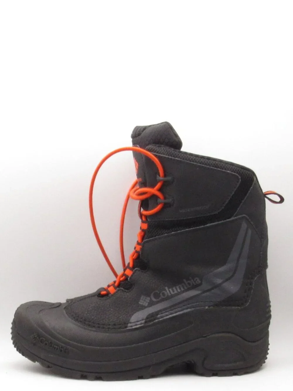 Columbia Black Bugaboot 200 Grams Boys Youth Size 6 Waterproof Boots BY5957-010